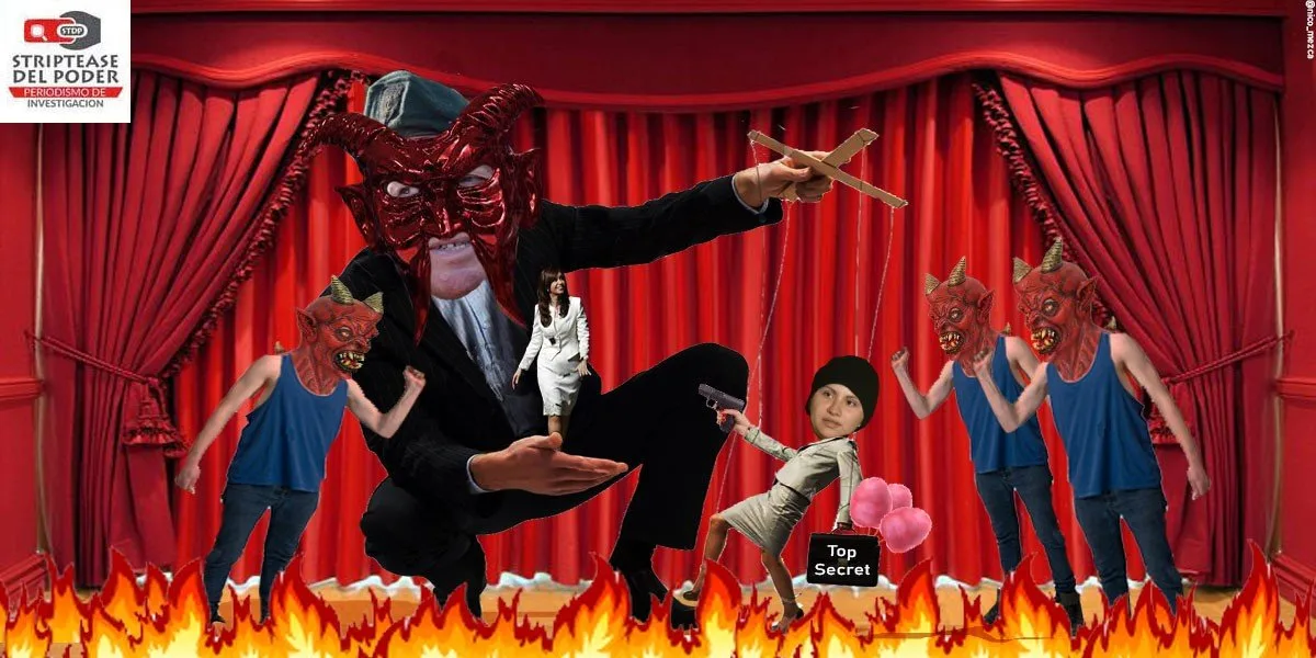 Atentado CFK, proclama Aldo Rico, sociograma políticos