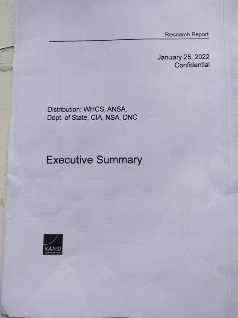 RAND Corporation, Debilitando Alemania, fortaleciendo EE. UU