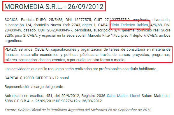 Corrupción Corte Suprema, Silvio Robles, Laura La Torre, Horacio Rosatti, Mauricio Macri