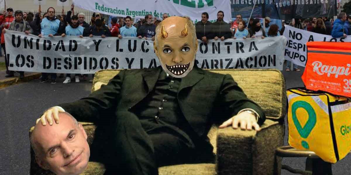 CABA, Horacio Rodríguez Larreta, denuncia penal, abusos, precarización laboral, negocios privados