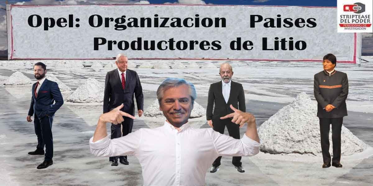 Presdidente Fernández, OPEL, Organización Países Productores Litio
