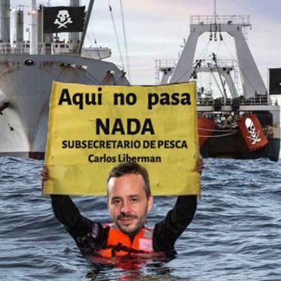 Capaciten al subsecretario de Pesca, abogado Carlos Liberman, pesca ilegal