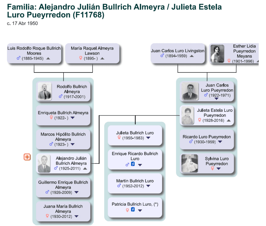 Horacio Rodríguez Larreta, Patricia Bullrich, genealogía, andanzas, oligarquía