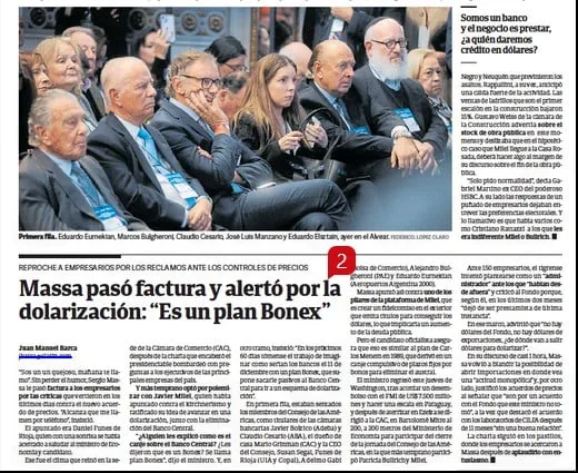 La loca dolarización de Milei imitada por Bullrich que haría saltar todo por los aíres