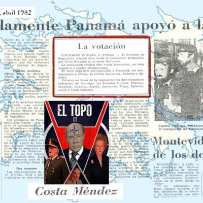 Guerra Malvinas comunicaciones secretas a traves La Nación con el topo Costa Mendez, Traición en la ONU