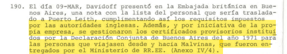 Guerra Malvinas, mensajes secretos a traves LA NACION con el topo Costa Méndez, Incidente Georgias