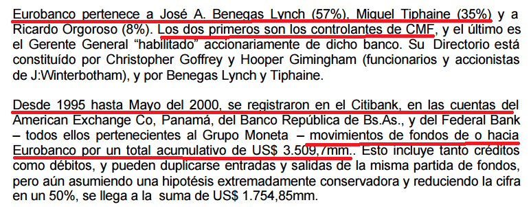 Viejos negocios entre Macri y los Benegas Lynch gurues de Milei