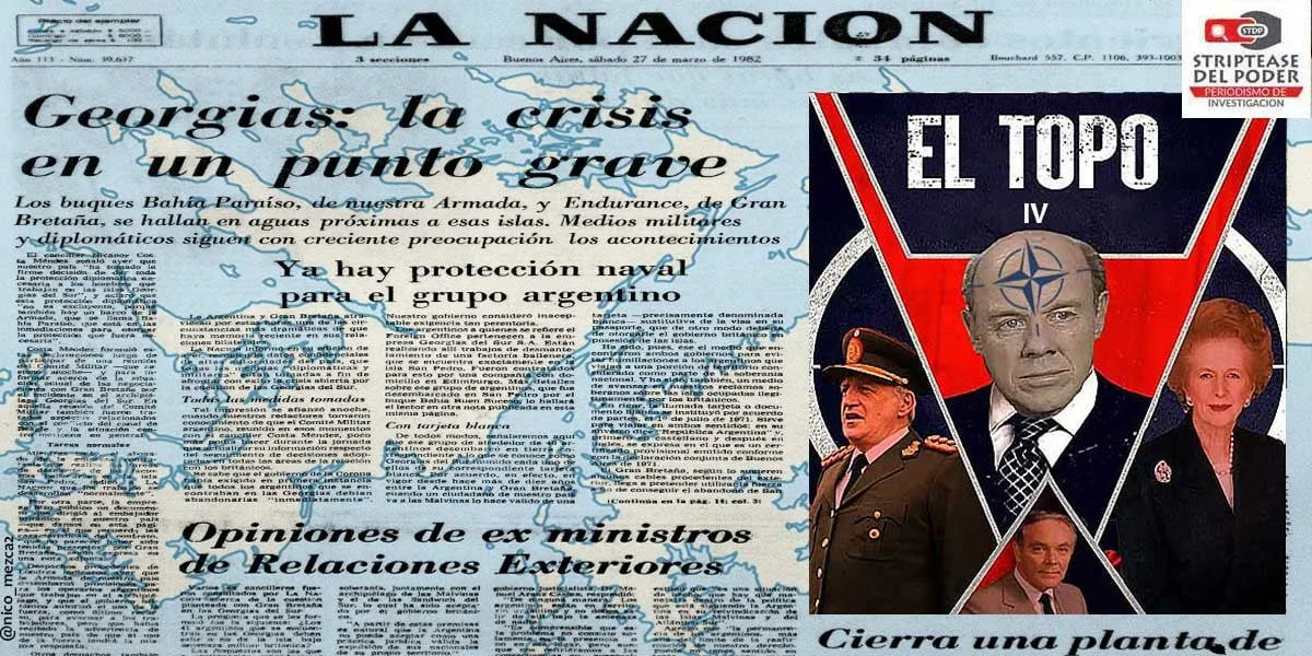 Guerra Malvinas: los mensajes secretos a través de LA NACIÓN con el topo Costa Méndez (4) – El incidente Georgias
