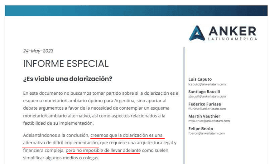 Mega DNU, presidente Milei, Caputo, Bausili, dolarización encubierta sin dólares, Banco Central