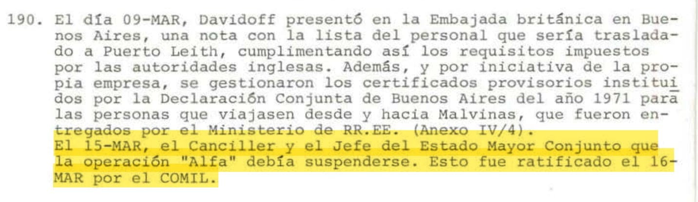 Mensajes elipticos encriptados, LA NACION, topo Costa Méndez, Guerra Malvinas, Vaticano, Alfa,