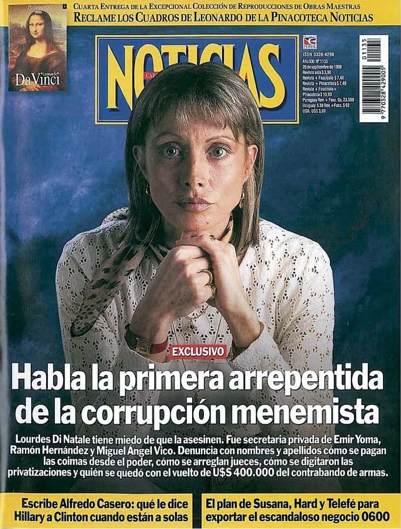 Mariano Cuneo Libarona, ministro Justicia, femicidio, Lourdes Di Natale, Yoma, contrabando armas