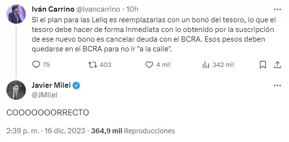Mega DNU, presidente Milei, Caputo, Bausili, dolarización encubierta sin dólares, Banco Central