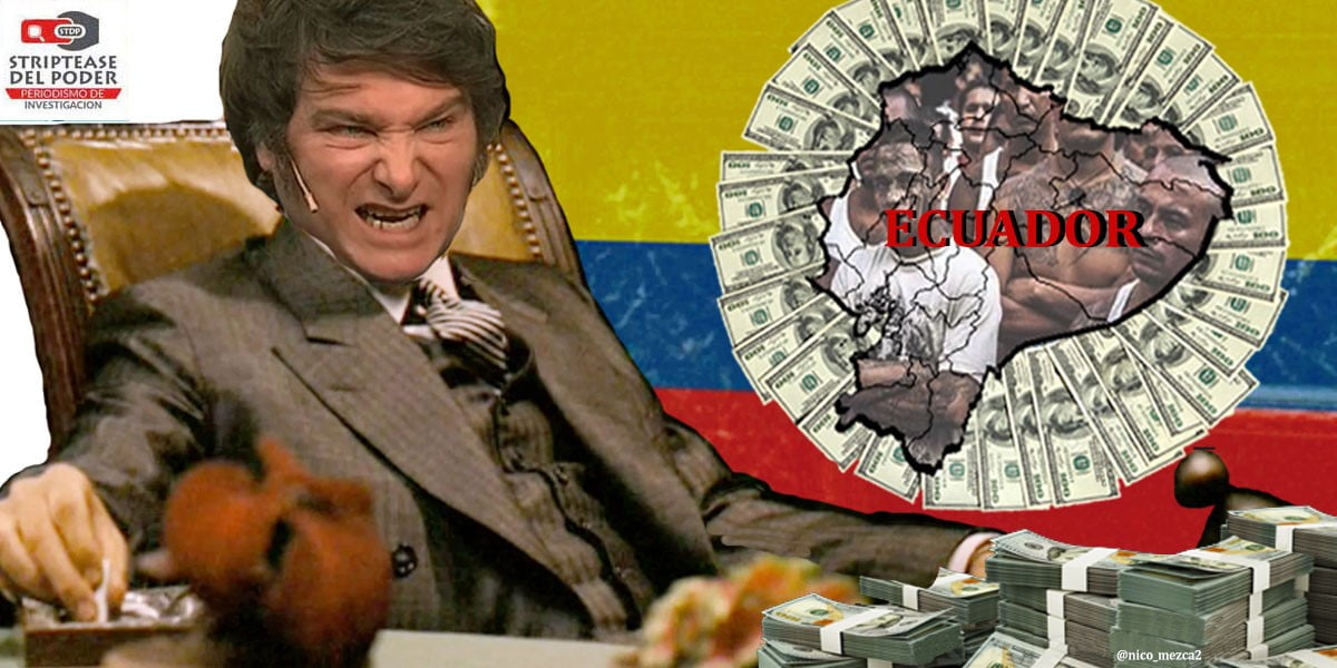 Ecuador dolarización y narcocapitalismo, Argentina dolarización y a-narcocapitalismo