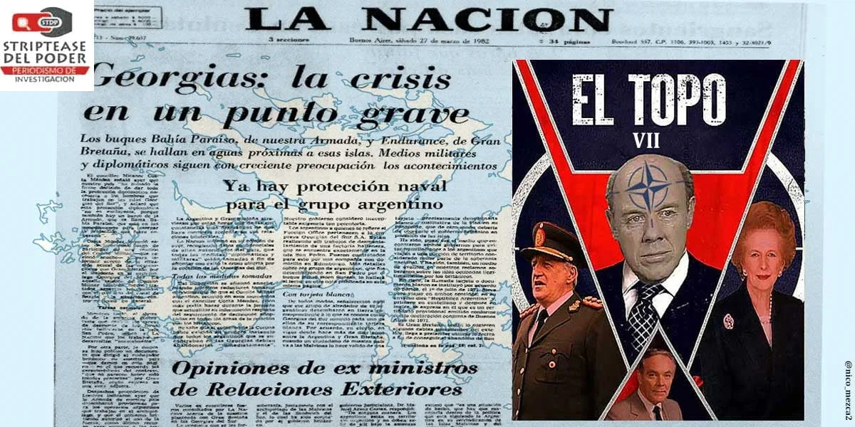 Guerra Malvinas: las comunicaciones secretas a través de LN con el topo Costa Méndez (7) – Escalar Georgias