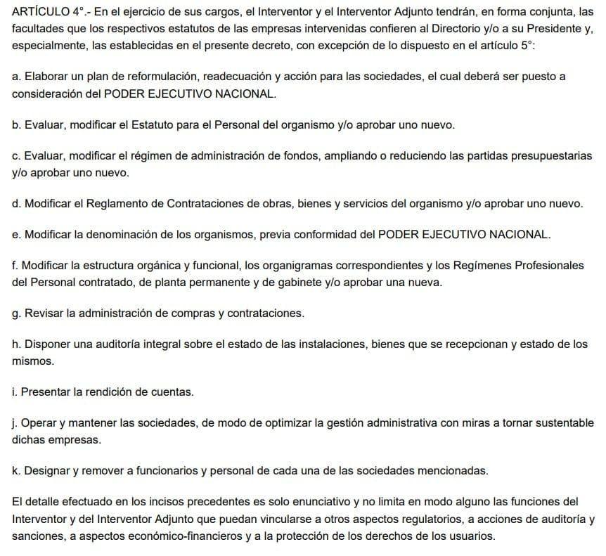 ilegal cierre de Telam manu militari sin norma que lo disponga