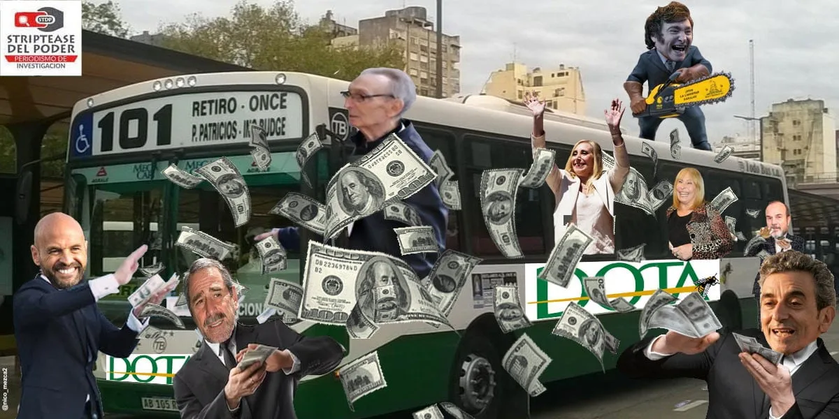 La enorme fortuna de los Milei con el curro de los subsidios al transporte por parte del Estado