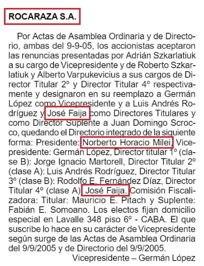 La enorme fortuna de los Milei con el curro de los subsidios al transporte por parte del Estado