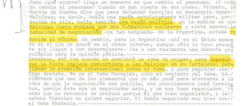 Guerra Malvinas, mensajes secretos a traves La NAcion con topo de la OTAN Costa Méndez, 10, crimen de guerra hundimiento Belgrano