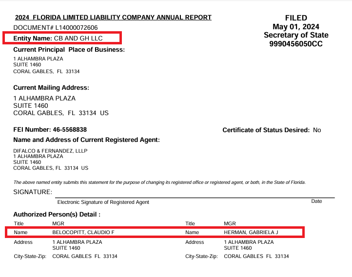 Offshores de Belacopitt traficante de salud liberado por Milei