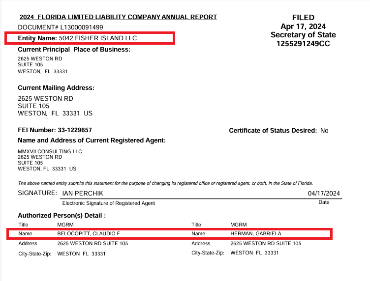 Offshores de Belacopitt traficante de salud liberado por Milei