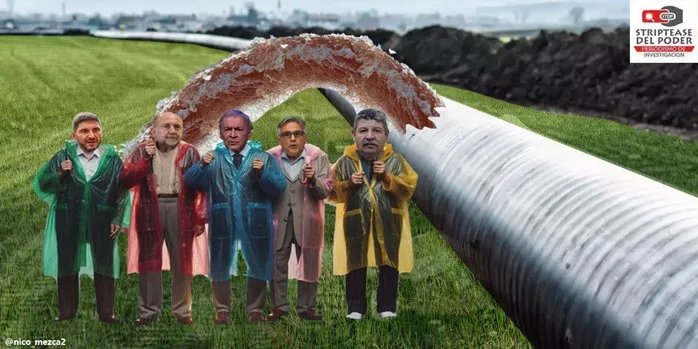 Acueducto Interprovincial San-Cor: tiene una rajadura legal y técnica y las aguas vuelven turbias