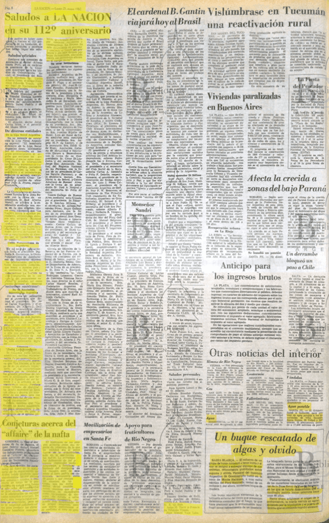 GUERRA MALVINAS: Los mensajes secretos a través de LN con el topo Costa Méndez 13 – La nafta y el topo II