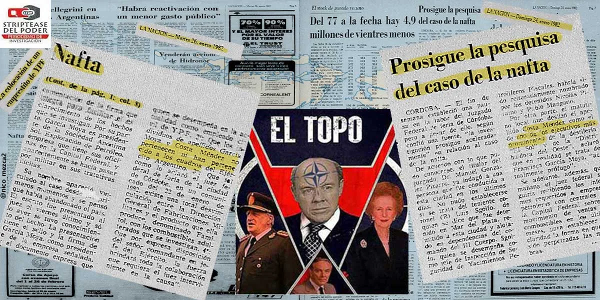 Guerra Malvinas: los mensajes secretos a través de LN con el topo Costa Méndez (13) – La nafta y el topo II