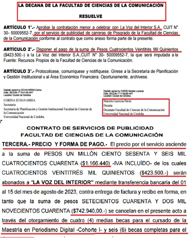 MARIELA PARISI: la decana nepotista de la Facultad de Ciencias de Comunicación de la UNC (1)