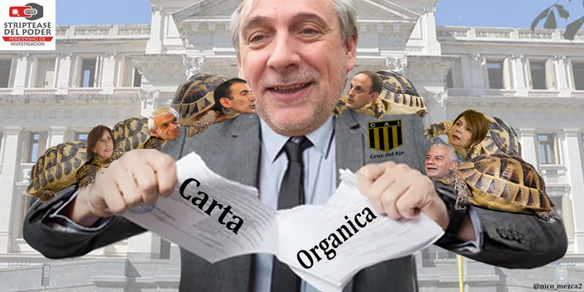 CORDOBESISMO CRUZ DEL EJE: un notable ejemplo de la casta y la democracia partida por el eje y la acción popular contra ella