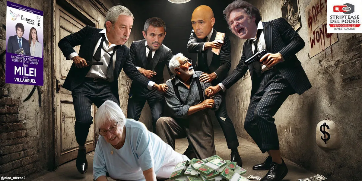 DNU 274: el mega afano de Milei a los jubilados con la complicidad del Congreso — 226 billones en 2024 y 25 billones en 2025