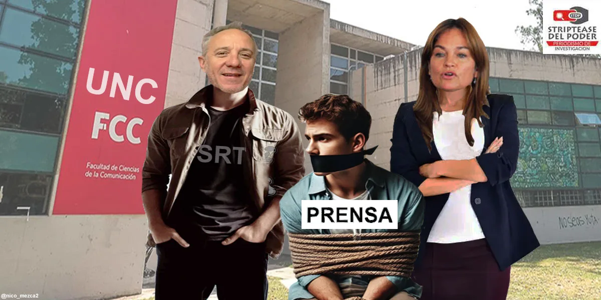 ESCANDALO UNC: la decana de la Facultad Ciencias de la Comunicación Parisi y su esposo Barraco de los SRT quieren silenciar a un periodista de STDP con una demanda por 24 palos