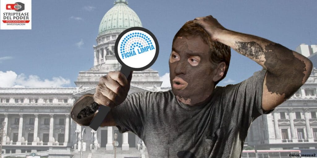 Santilli impulsor del proyecto de Ficha Limpia parece estar bastante sucio y ni siquiera tiene fichas