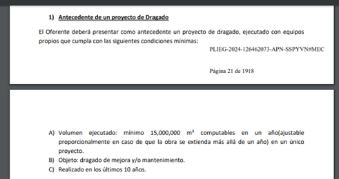 La licitación de la Hidrovia hizo agua y naufragó por que el direccionamiento hacia Jan de Nul se pasó de rosca