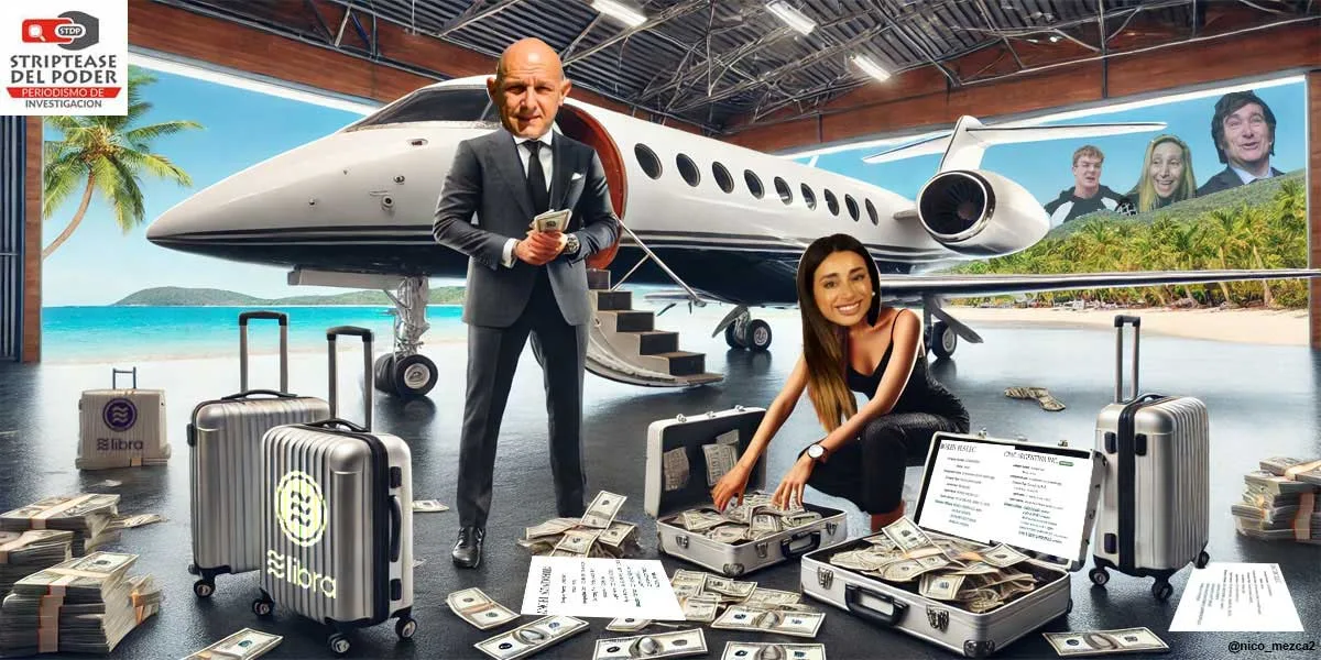 La valijera Arrieta abrió 4 offshores con el spy Scatturice cuando se preparaba el Criptogate, y este abrió otras 14 en el 2024