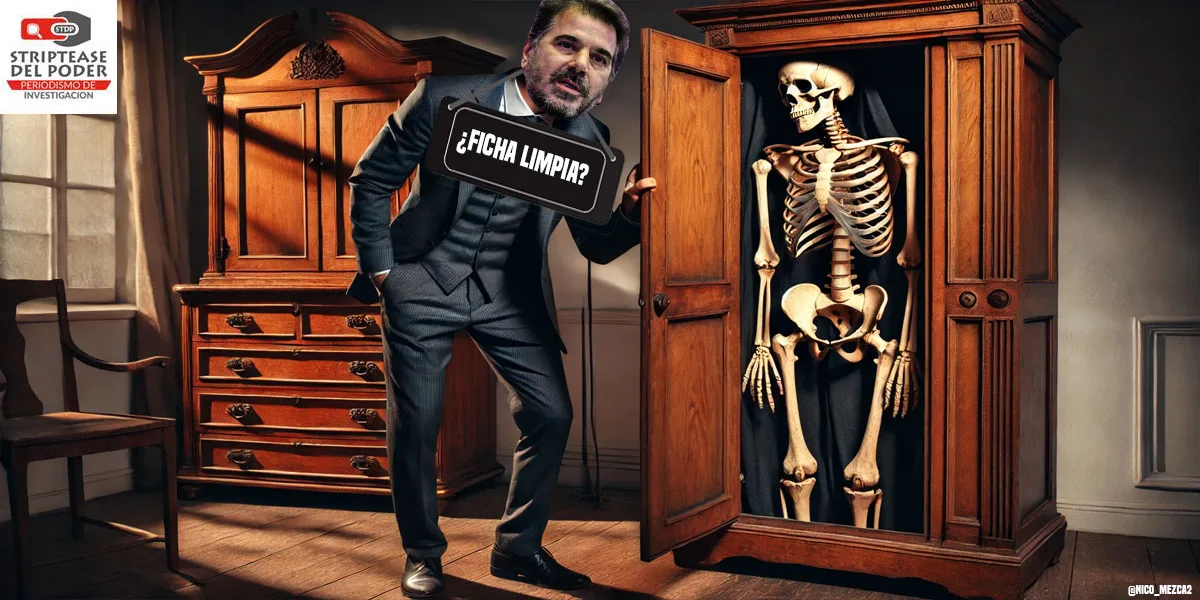La vieja Ficha Sucia grossa de Cristian Ritondo, procesado por peculado