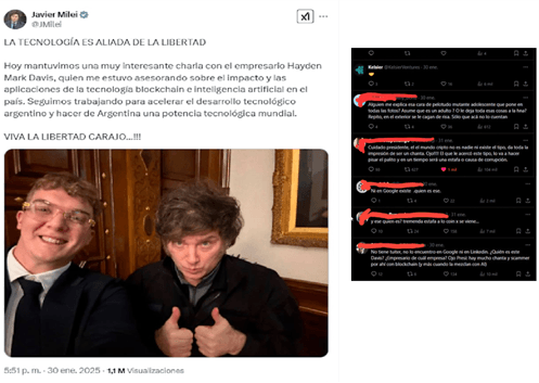 CRITPOESTAFA: el dinero de $LIBRA se fuga y surgen 10 offshore de Agustín Laje, Mark Davis y Bartosz Lipinski