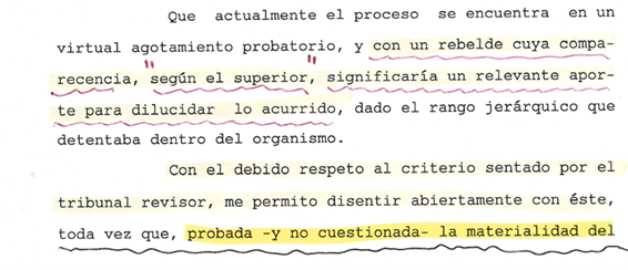 La vieja Ficha Sucia grossa de Cristian Ritondo, procesado por peculado
