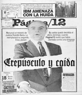 Al ex nazi y sádico Roberto Barra lo echaron por vago cuando se pudrió lo de YPF equiparando Argentina con Irán