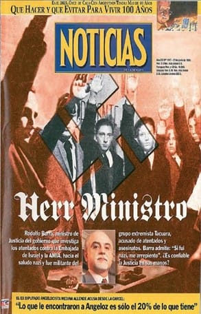 Al ex nazi y sádico Roberto Barra lo echaron por vago cuando se pudrió lo de YPF equiparando Argentina con Irán