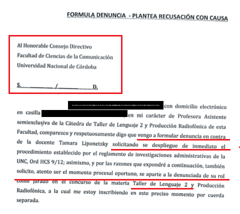 Parisi, la decana autócrata de la FCC – UNC que nunca concursó, precarizó los cargos, y amaño concursos