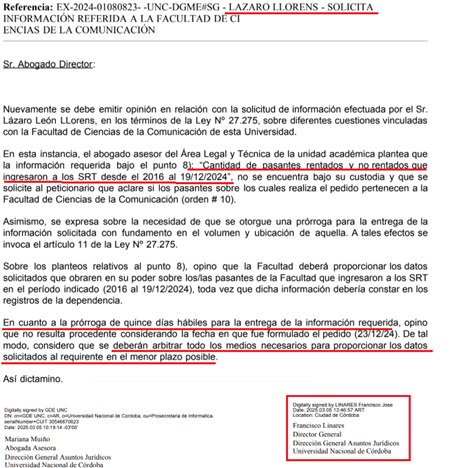 Parisi, la decana autócrata de la FCC – UNC que nunca concursó, precarizó los cargos, y amaño concursos
