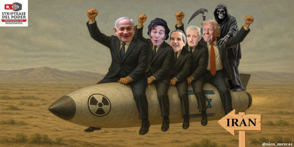 La 4ta Guerra del Golfo impulsada por los “golfos” Israel y EEUU hizo trizas el TNPN y un mundo basado en reglas ayudados por argentinos