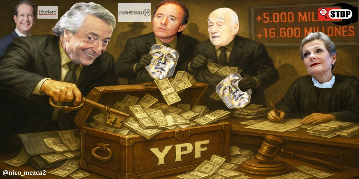 El embrollo de los Eskenazi, Petersen, Buford, YPF, y Prezka, es un Lázaro Báez a la enésima potencia