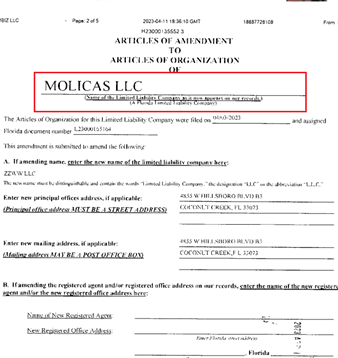 Molicas LLC