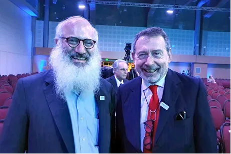 Eduardo Elsztain y Saul Zang.