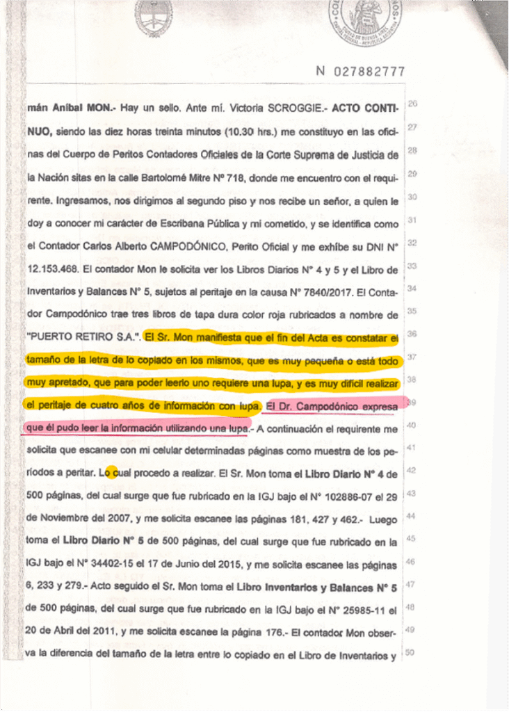 Justicia morosa de Comodoro Py