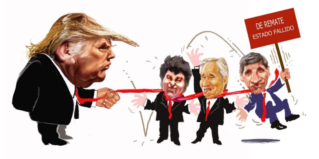 El tratado con EEUU no es un acuerdo sino una capitulación propia de un estado fallido