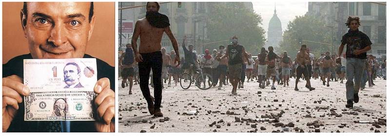 Diez años de la “exitosa” Convertibilidad.