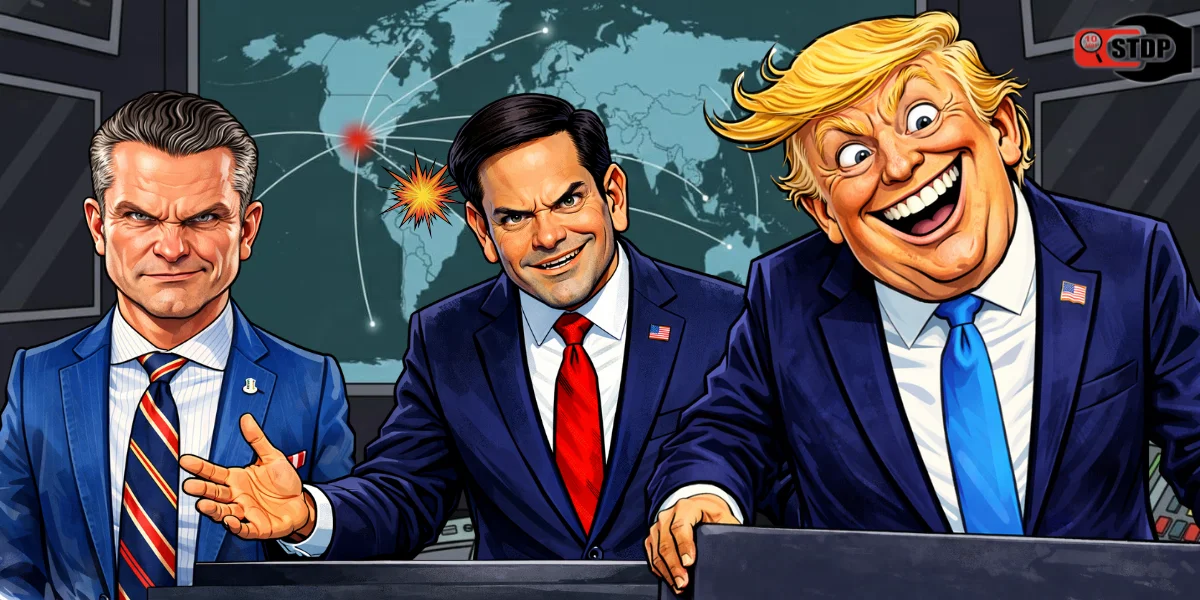 El loco plan del Dr. Neurus Trump para dominar nuevamente el mundo comenzó en Venezuela