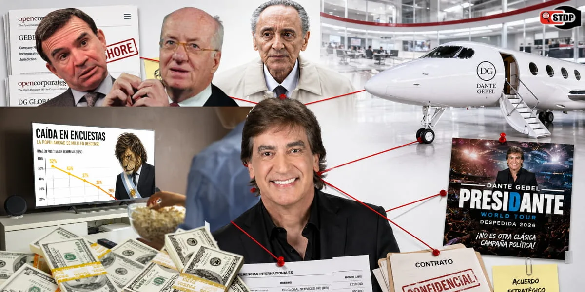 Bio no autorizada Gebel (II): con Magnetto atrás el candidato a “PresiDante” sigue creando y cerrando offshores familiares fantasmas